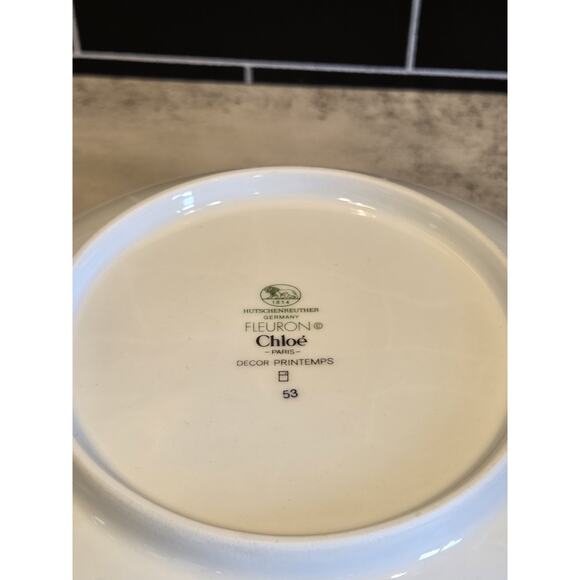 Printemps x Hutschenreuther Chloe 9"x3" Serving Bowl Porcelain Mint Green EUC - Picture 7 of 10